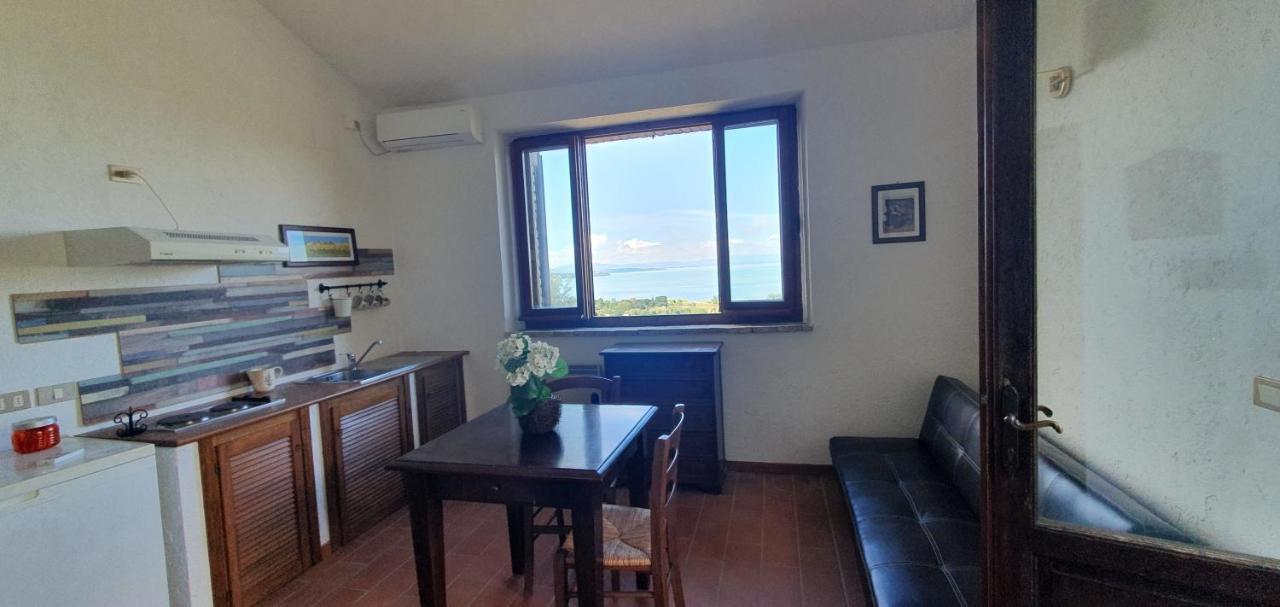 Poloturisticoumbria Rustico Con Piscina Vista Lago Пассиньяно-суль-Тразимено Экстерьер фото